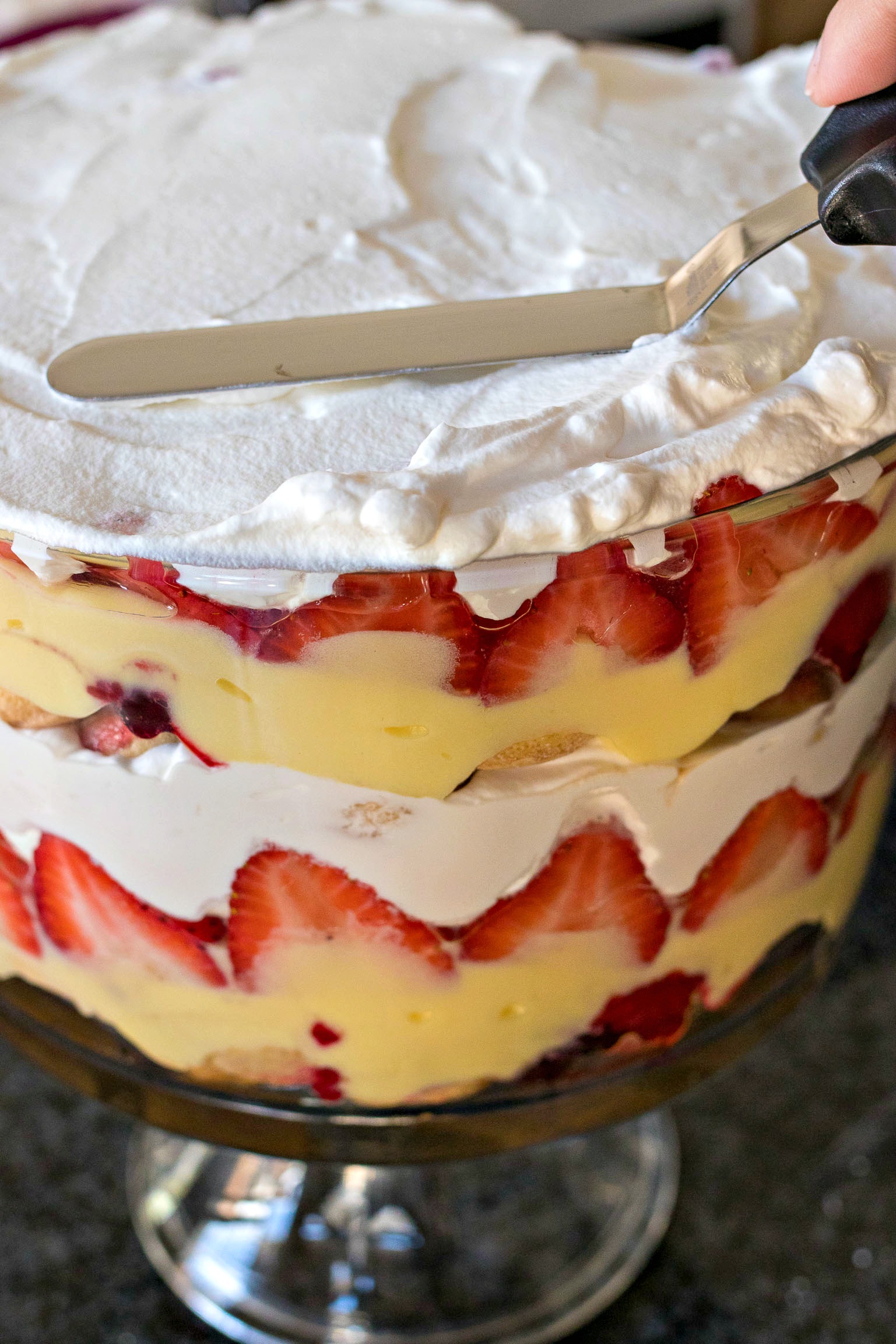 Traditional English Trifle - This traditional English trifle is a ...