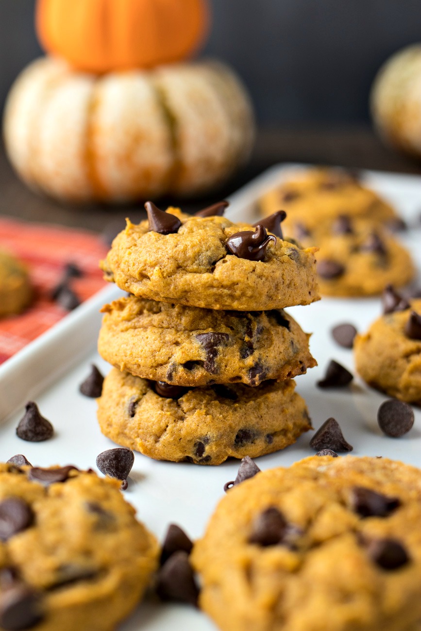 Pumpkin Chocolate Chip Cookies - CPA: Certified Pastry Aficionado